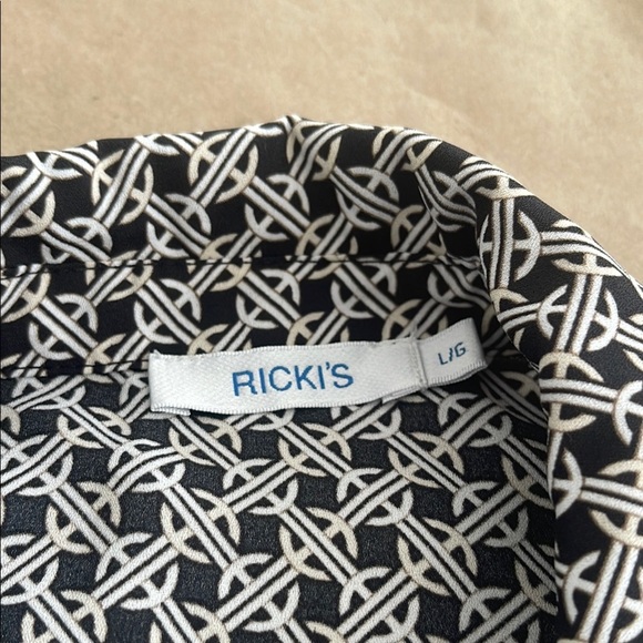 Ricki’s Black and White Patterned Shirt - Picture 2 of 5